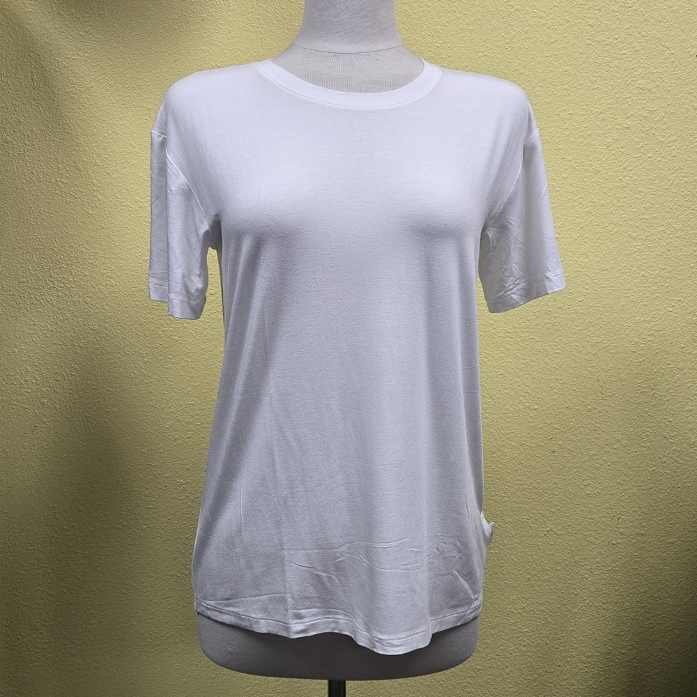 BOODY Women's White Short Sleeve Tee